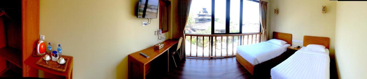 Inle Strand Hotel Ньоншуэ Экстерьер фото