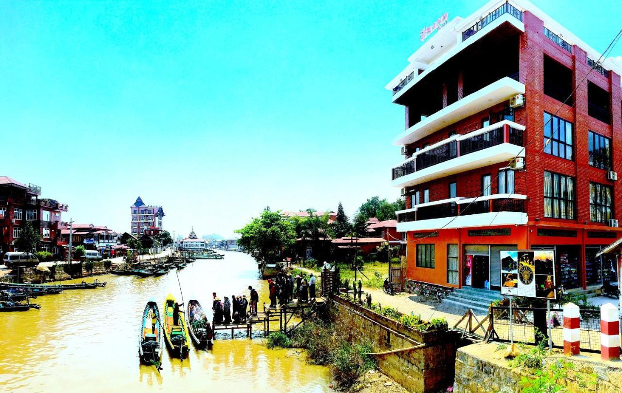 Inle Strand Hotel Ньоншуэ Экстерьер фото