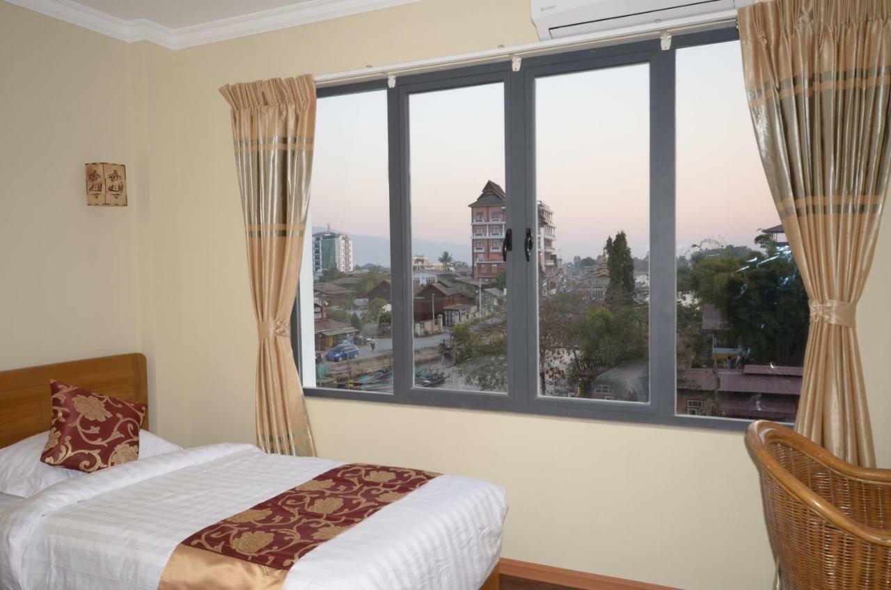 Inle Strand Hotel Ньоншуэ Экстерьер фото